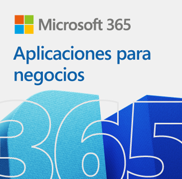 Microsoft 365 Aplicaciones para Negocio, 1 Usuario, 5 Dispositivos, 1 Año, Plurilingüe, Windows/Mac/Android/iOS ― Producto Digital Descargable