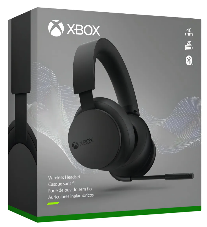 Microsoft Audífonos Gamer TLL-00029 para PS4/Xbox One/Nintendo Switch/Smartphone, Inalámbrico, USB-C, Negro