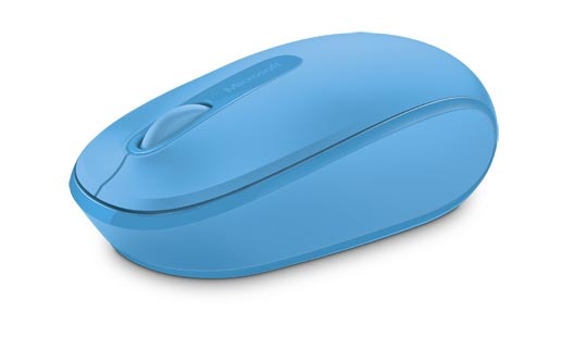 Microsoft Wireless Mobile Mouse 1850, Inalámbrico, USB, 1000DPI, Azul Cielo