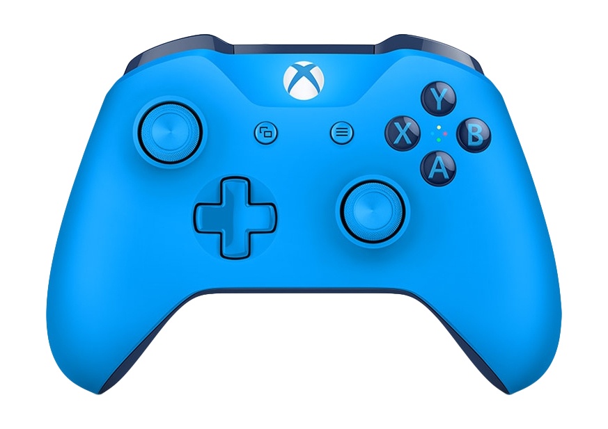 Microsoft Gamepad/Control para Xbox One y PC, Inalámbrico, Bluetooth, Azul