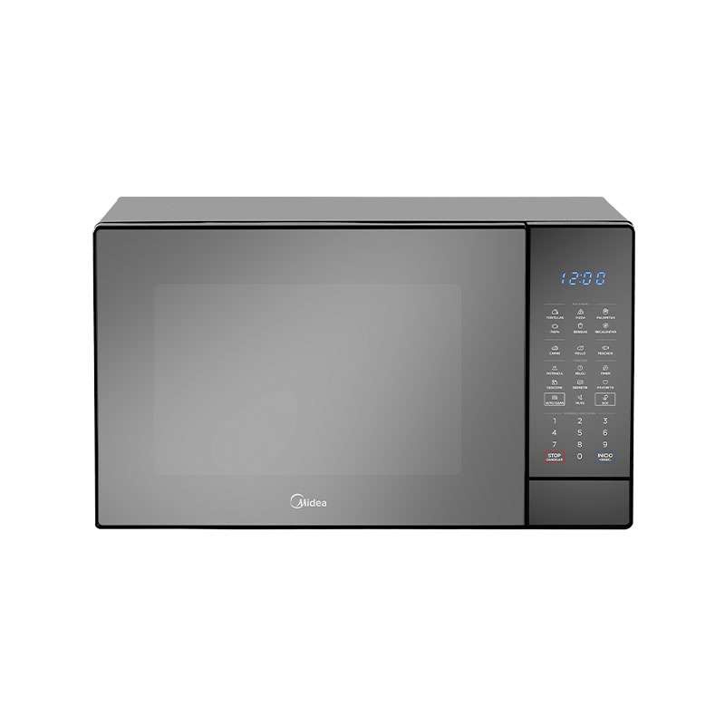 Midea Horno de Microondas MMDK14S2MB, 1.4 Pies Cúbicos, 1450W, Negro