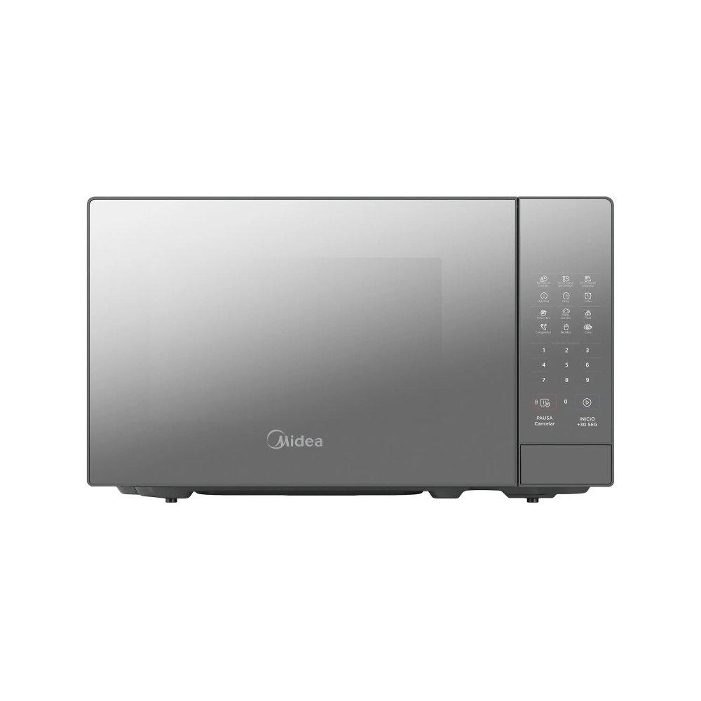 Midea Horno de Microondas MMDR07S2MB, 0.7 Pies Cúbicos, 1050W, 20 Litros, Negro