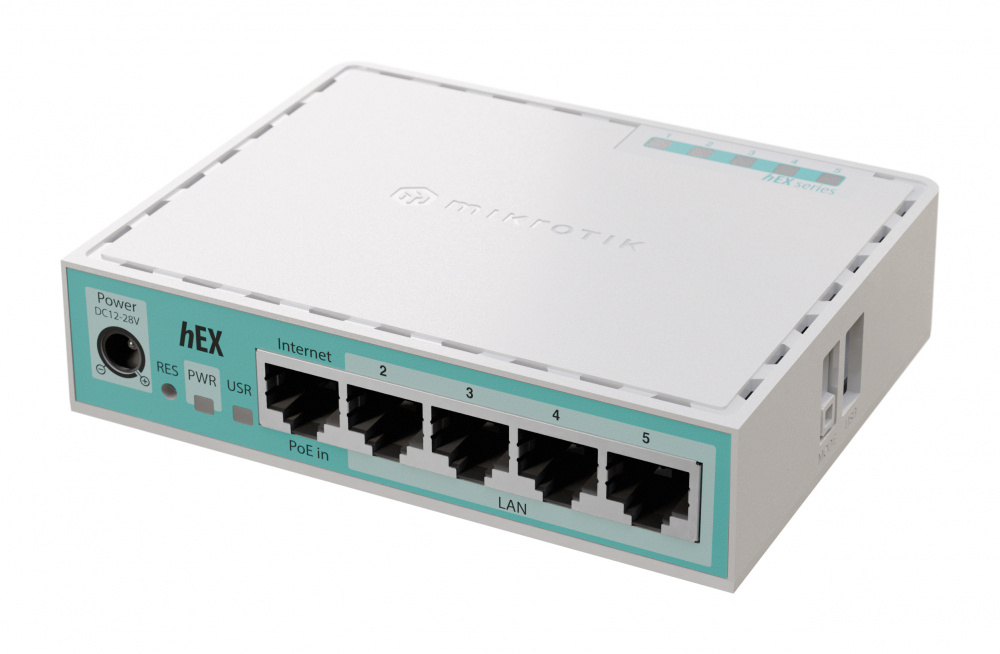 MikroTik RouterBoard E50UG, 100Mbit/s, 5 x RJ-45, 950MHz