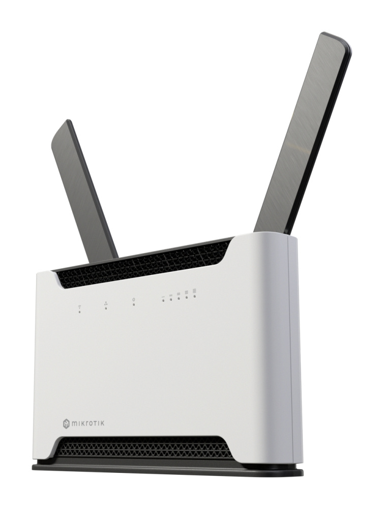 MikroTik Router H53UIG-5HAXQ2HAXQ MU-MIMO, Wi-Fi 6, 5 x RJ-45 2400 Mbit/s WLAN, Alámbrico/Inalámbrico, Doble Banda 2.4/5 GHz, 2 Antenas Externas