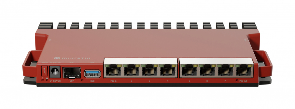 Router MikroTik Gigabit Ethernet L009UiGS-RM, Alámbrico, 8x RJ-45, 1x SFP, 1x USB