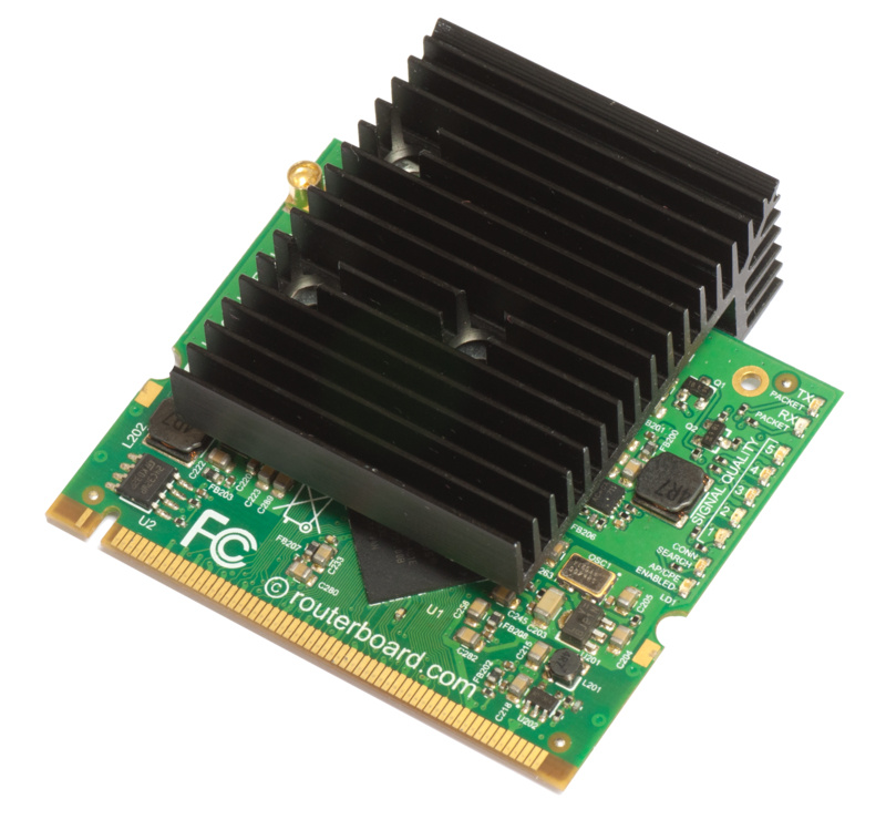 MikroTik Tarjeta de Red R2SHPn, Inalámbrico, Mini-PCI-Express, 2.4GHz, 150 Mbit/s, IEEE 802.11b/g/n