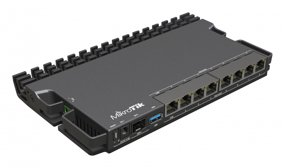 RouterBoard Mikrotik Gigabit Ethernet RB5009UPR+S+IN, Alámbrico, 1000 Mbit/s, 10x RJ-45 + 1x SFP+