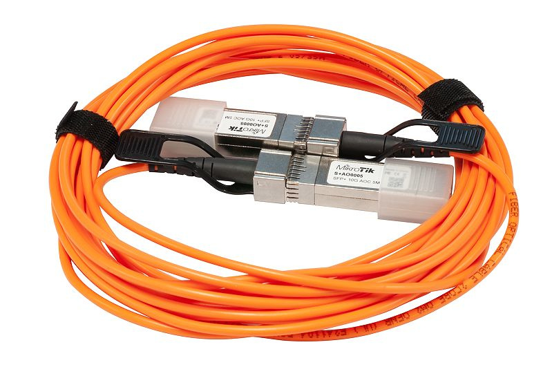MikroTik Cable SFP+ Macho - SFP+ Macho, 5 Metros, 10 Gbit/s