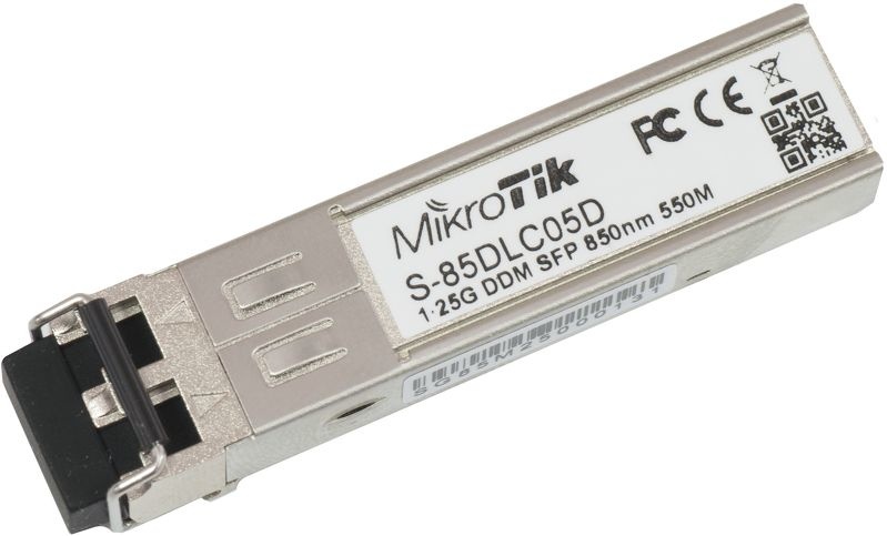 MikroTik Módulo Transceptor MiniGbic SFP 1.25G, LC Duplex Multimodo,1250 Mbit/s