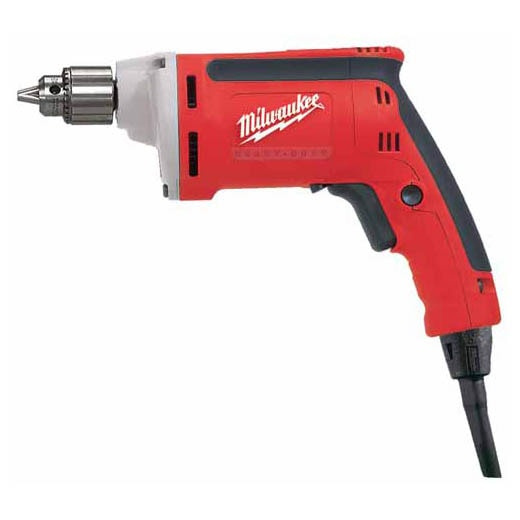 Milwaukee Taladro Eléctrico Magnum, Alámbrico, 1/4", Rojo/Negro