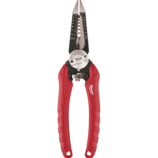 Milwaukee Pinza para Electricista 6 en 1, Rojo
