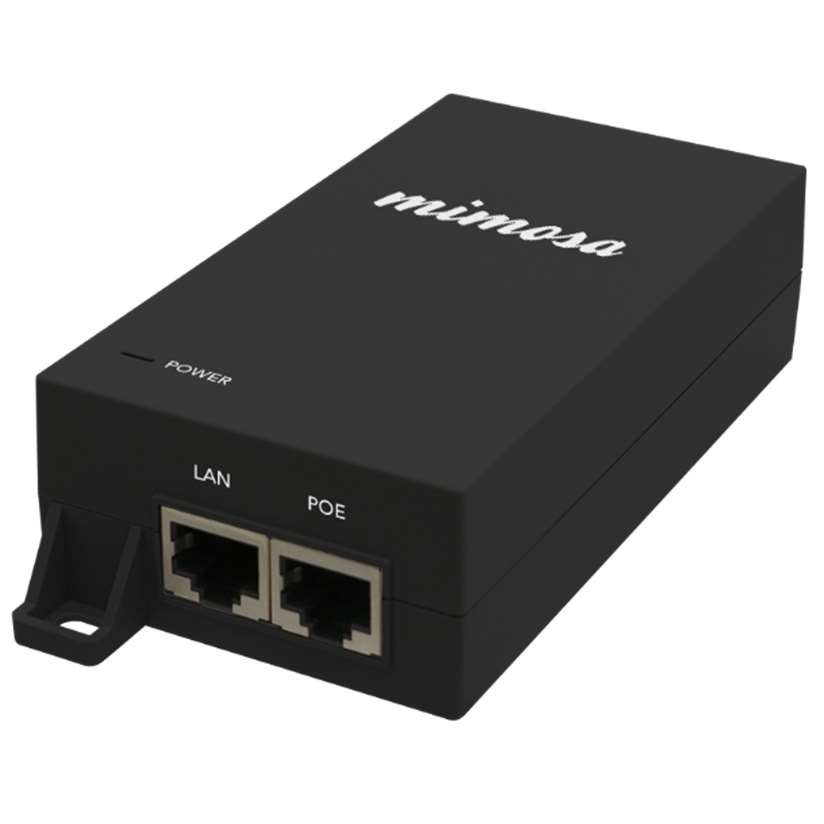 Mimosa Networks Adaptador e Inyector de PoE 502-00030, 24V, 30W, 1x RJ-45 - No Incluye Cable de Alimentación