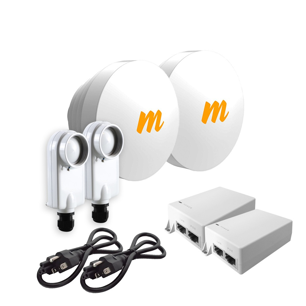 Mimosa Networks Radio de Backhaul C5XN5X16KIT-SM, 2 x RJ-45, 700Mbit/s, 4.9 - 6.4GHz, 2 Piezas