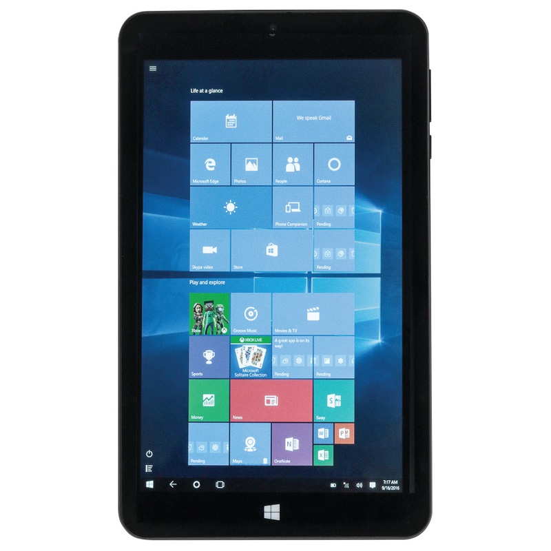 Tablet Minno M08GCBP85 8", 32GB, 1280 x 800 Pixeles, Windows 10, Bluetooth, Negro
