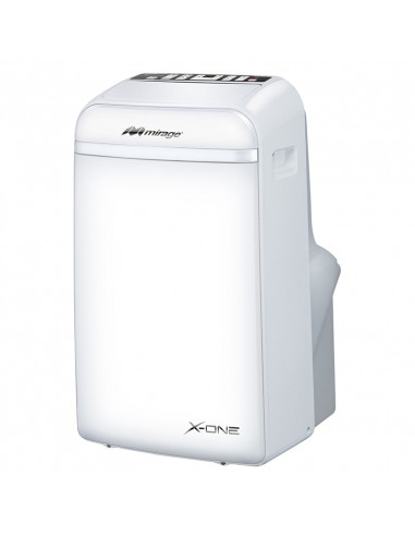 Mirage Aire Acondicionado Portátil X - One, Wi-Fi, 14000 BTU/h, 4.100W, Frío/Calor, 115V, Blanco