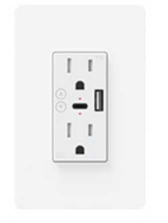 Mirati Tomacorriente MCP2, 2 Enchufes, 120V, 15A, Blanco