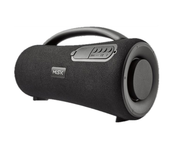 Misik Bocina Portátil MS257, Bluetooth, Alámbrico/Inalámbrico, USB-A, Negro