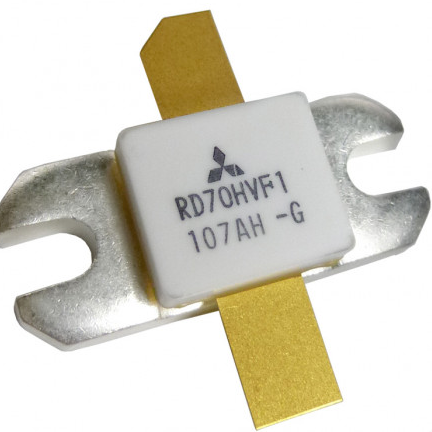 Mitsubishi Transistor VHF/UHF RD70-HVF1‑101, 12.5V, 20A, 70W