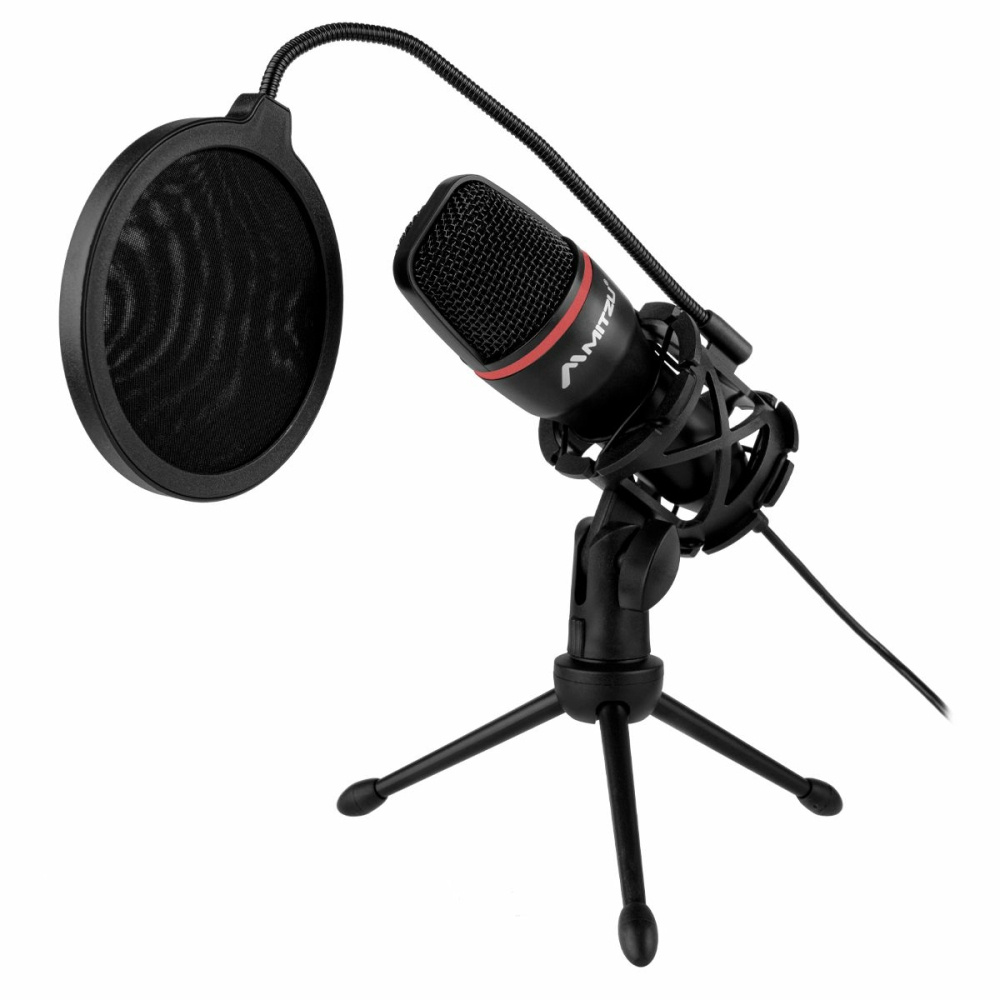 Mitzu Micrófono 12-3000N, Alámbrico