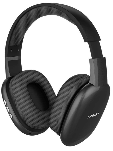 Mitzu Audífonos con Micrófono KHE-2002BK, Bluetooth, Inalámbrico, USB-C, Negro