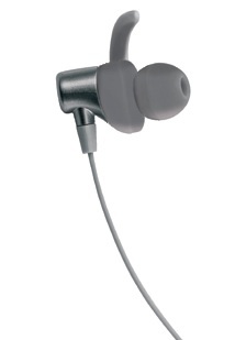 Mobifree Audífonos Intrauriculares con Micrófono MM-200, Inalámbrico, Bluetooth, Gris