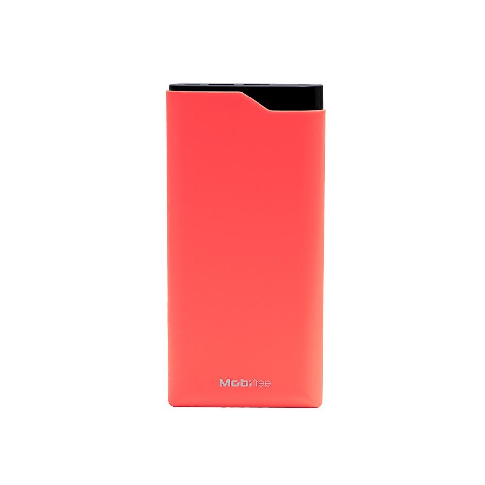 Cargador Portátil Mobifree Power Bank MB-923521, 10.000mAh, Rojo