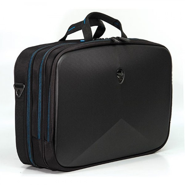 Mobile Edge Maletín de Nylon Alienware Vindicator 2.0 para Laptop 15", Negro/Azul