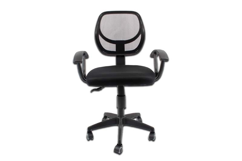 Modamob Silla Canis, Respaldo de Rejilla, Negro