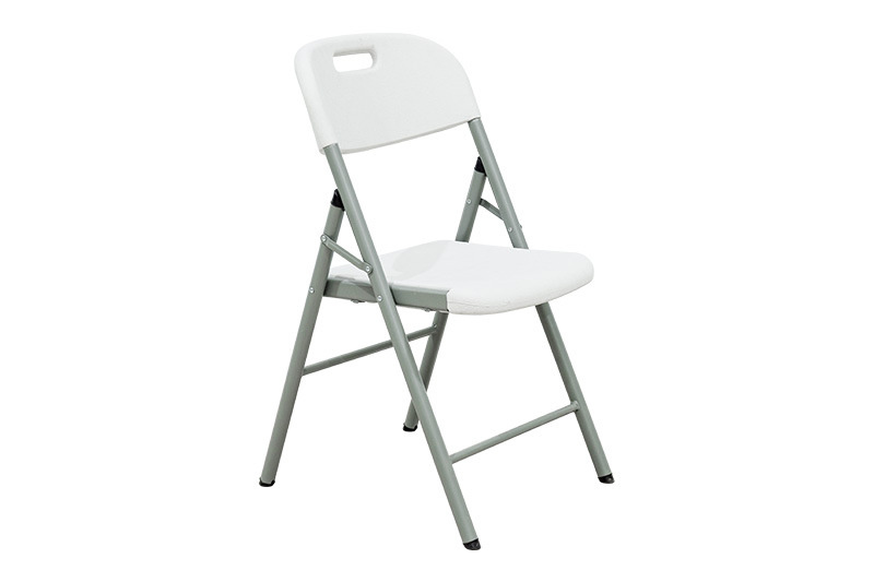Modamob Silla Plegable ZL-D52, Plástico, Blanco