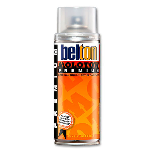 Molotow Spray Acrílico Premium, 400ml, Mate-Satinado, Barniz Transparente