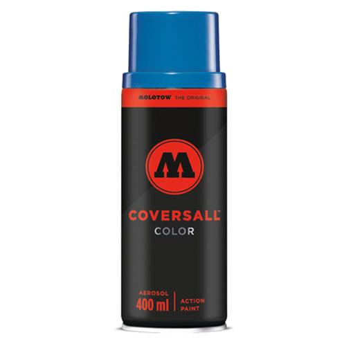 Shock Blue Middle COVERSALL Acrylic Water Based 400ml main image 1