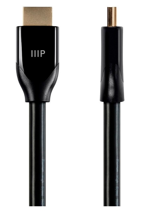 Monoprice Cable HDMI Macho - HDMI Macho, 91cm, Negro