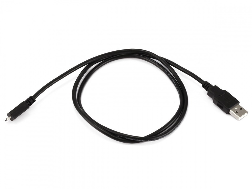 Monoprice Cable USB-A Macho - Micro-USB B Macho, 90cm, Negro
