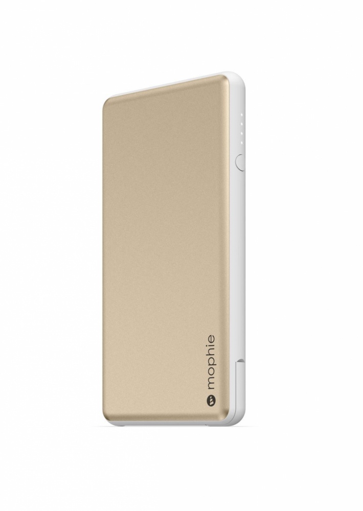 Cargador Portátil Mophie Powerstation Plus, 6000mAh, Oro
