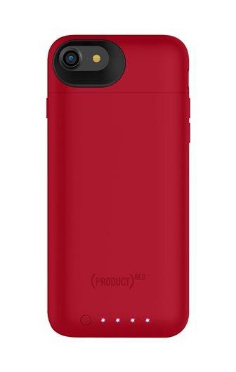 Mophie Funda con Cargador Juice Pack Air, 2525mAh, para iPhone 7/8, Rojo