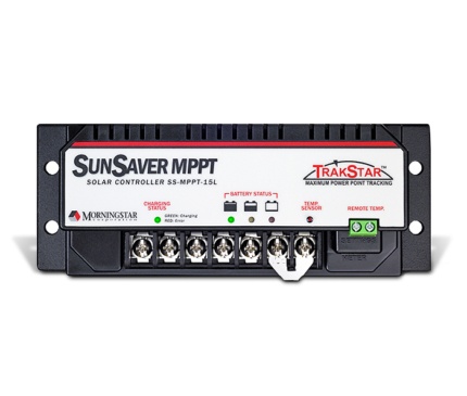 Morningstar Controlador de Carga Solar SS-MPPT-15L, 12 - 24V, 15A