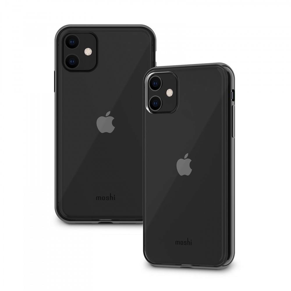 Moshi Funda Vitros para iPhone 11, Negro/Transparente