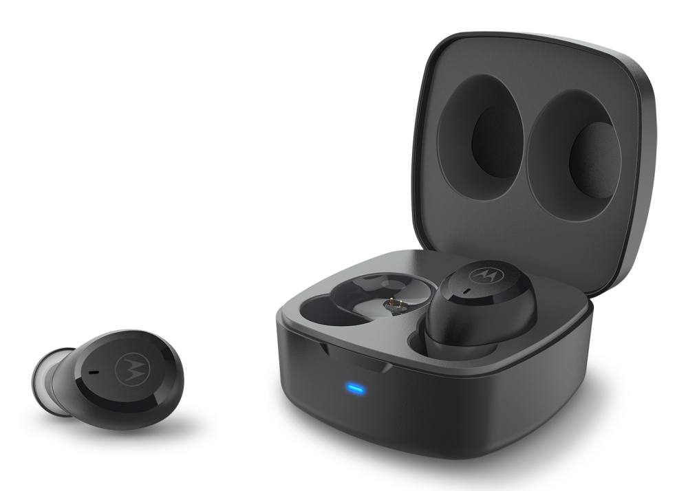 Motorola Audífonos Intrauriculares con Micrófono Moto Buds 100, Inalámbrico, Bluetooth, Negro