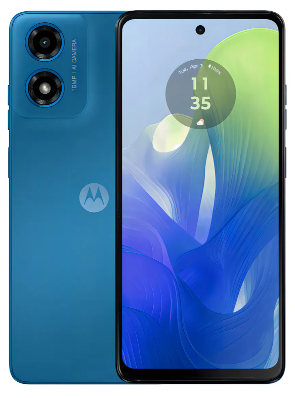 Motorola Moto G04 6.5" Dual SIM, 128GB, 4GB RAM, Azul