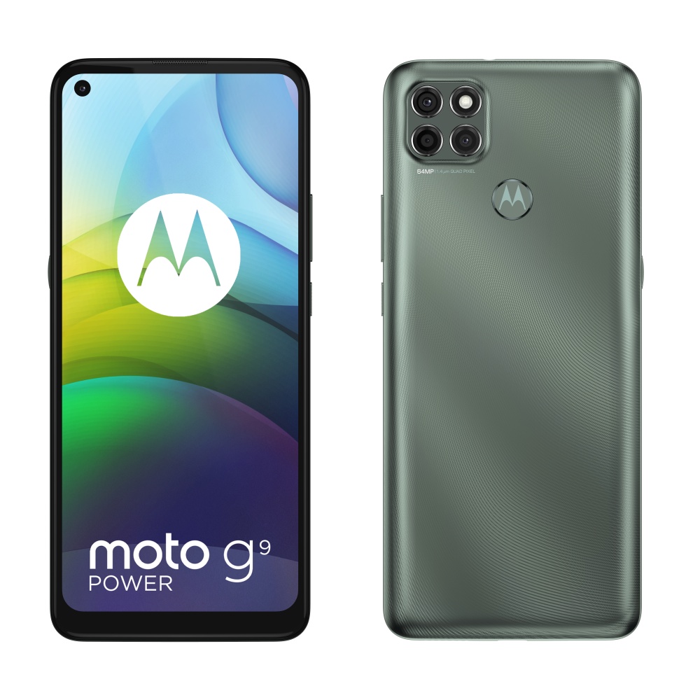 Motorola Moto G9 Power 6.8" Dual Sim, 720 x 1640 Pixeles, 128GB, 4GB RAM, 4G, Android 10.0, Verde
