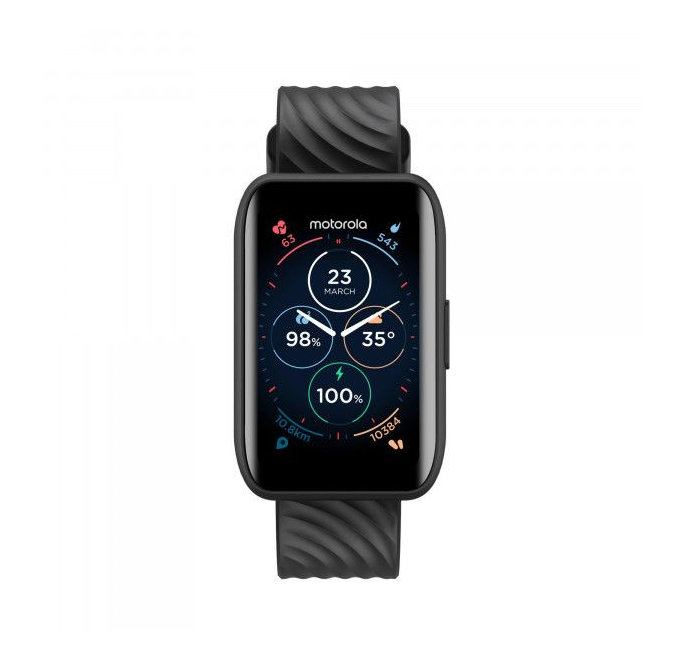 Motorola Smartwatch 40, Android/iOS, Negro - Resistente al Agua 