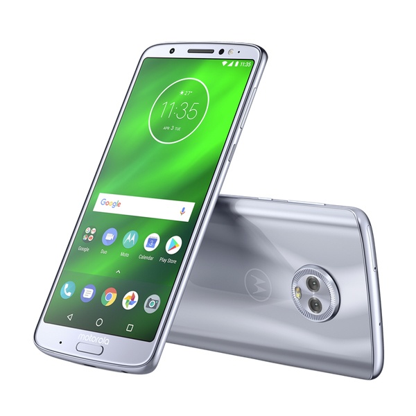 Motorola Moto G6 5.7", 1080 x 2160 Pixeles, 4G, Android 8.0, Plata