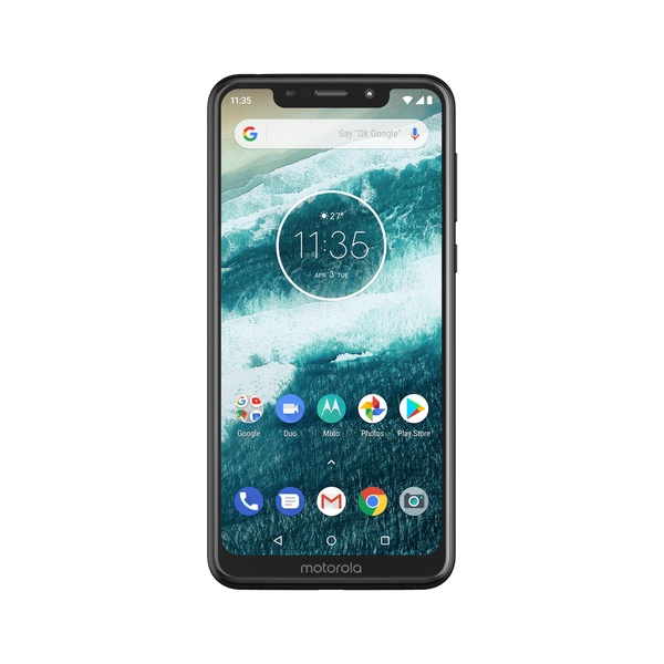 Motorola Moto One 5.9'', 1520 x 720 Pixeles, 32GB, 3GB RAM, 3G/4G, Android 8.1, Negro
