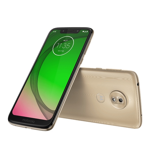 Motorola Moto G7 Play 5.7" Dual Sim, 1512 x 720 Pixeles, 3G/4G, Android 9.0, Oro
