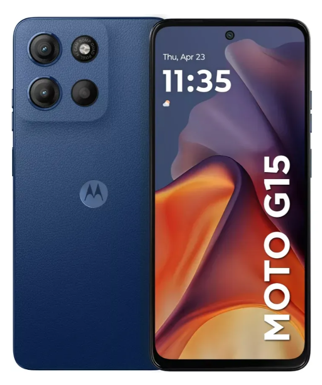 Motorola Moto G15 6.72" Dual SIM, 512GB, 4GB RAM, Azul