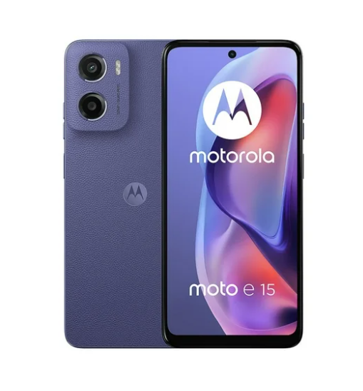 Motorola Moto E15 6.67" Dual SIM, 64GB, 2GB RAM, Morado