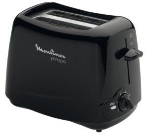 Moulinex Tostadora TT110252, 2 Rebanadas, 850W, Negro