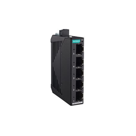 Switch Moxa EDS-G2005-EL, 5 Puertos Gigabit Ethernet 10/100/1000, 10 Gbit/s, 4000 Entradas, No Administrado