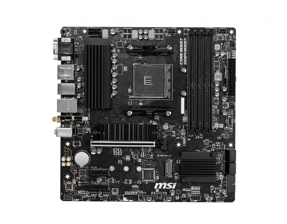 Tarjeta Madre MSI B550M PRO-VDH WIFI, S-AM4, AMD B550, HDMI, 128GB DDR4 para AMD ― Requiere Actualización de BIOS para la Serie Ryzen 5000