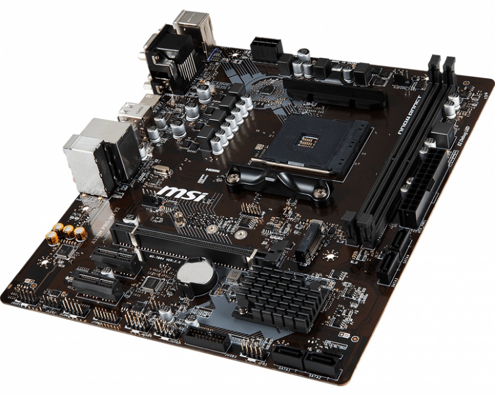 Tarjeta Madre MSI micro ATX A320M PRO-M2 V2, S-AM4, AMD A320, HDMI, 32GB DDR4-SDRAM para AMD